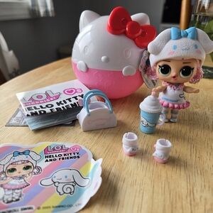 Hello Kitty and LOL Surprise Doll Set